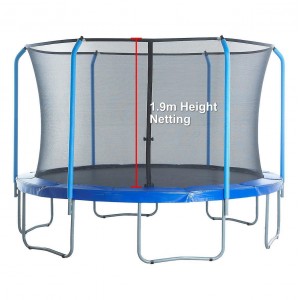 8 ft Trampoline Netting - Higher type 1.9m (for 3 or 6 Curved Pole trampoline )